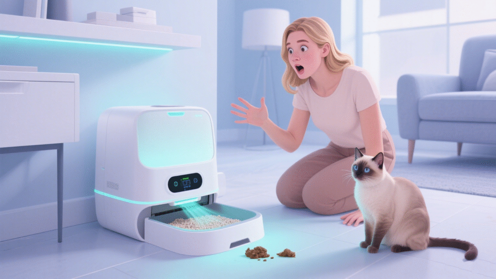 Self-Cleaning Litter Box