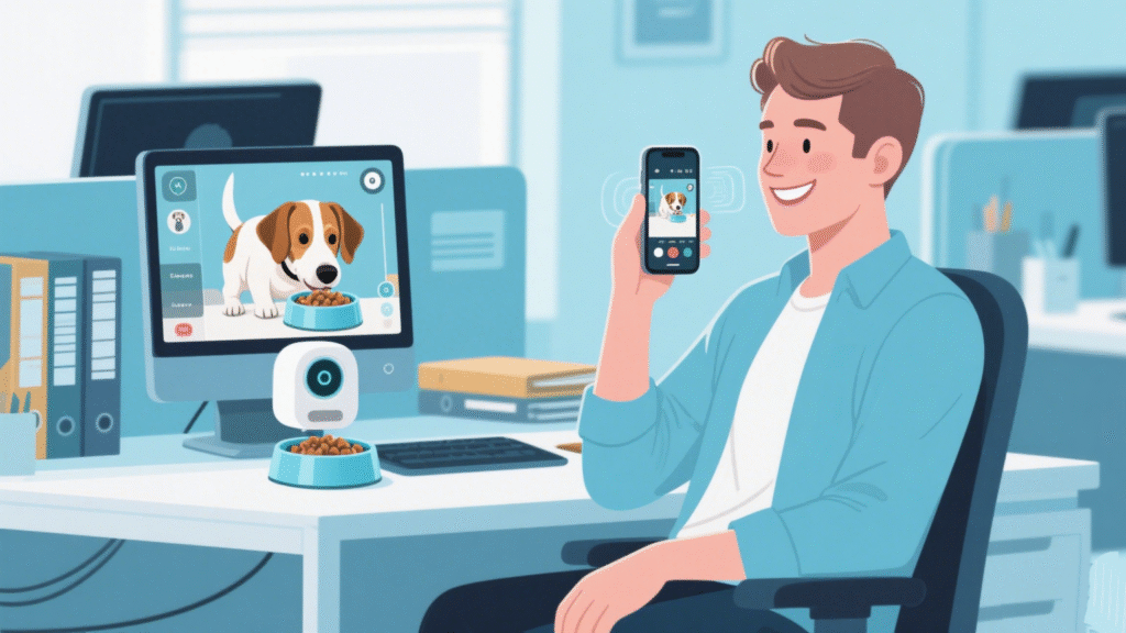 Smart Pet Feeder with Camera