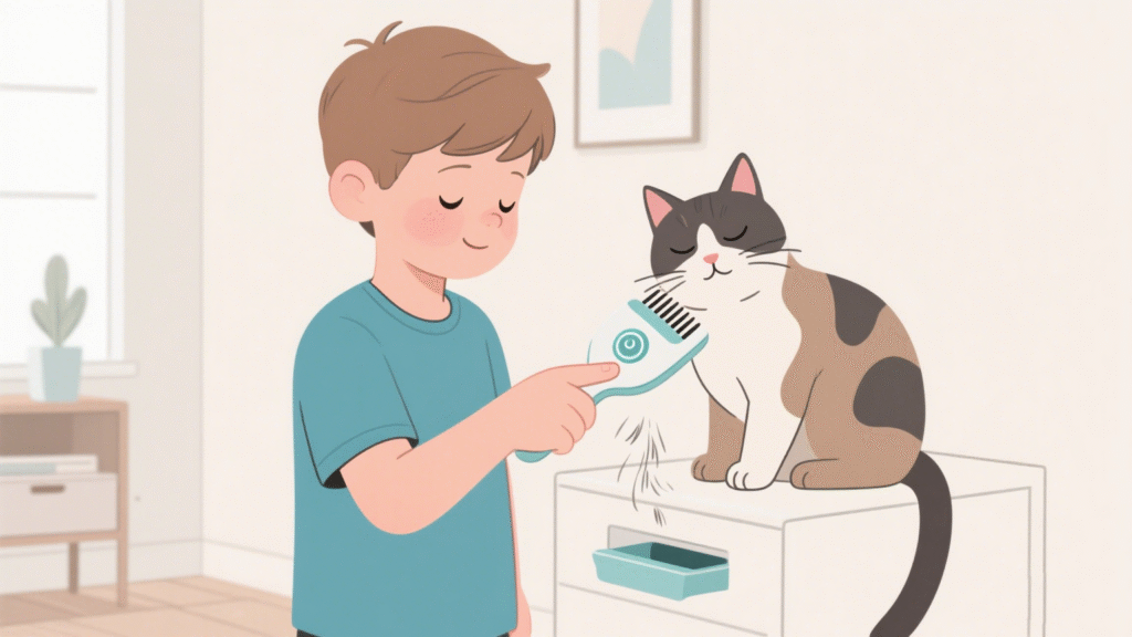 Self-Cleaning Pet Brushes