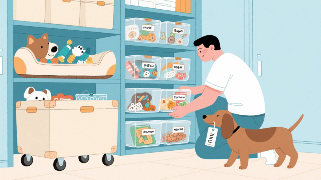 Organize Your Pet Supplies