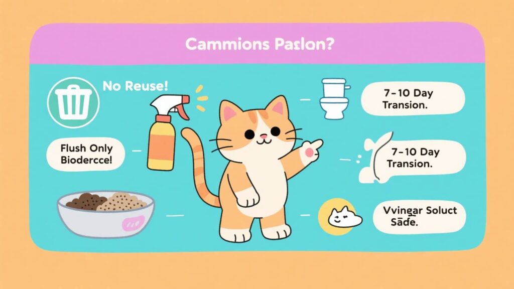 FAQs About Changing Cat Litter
