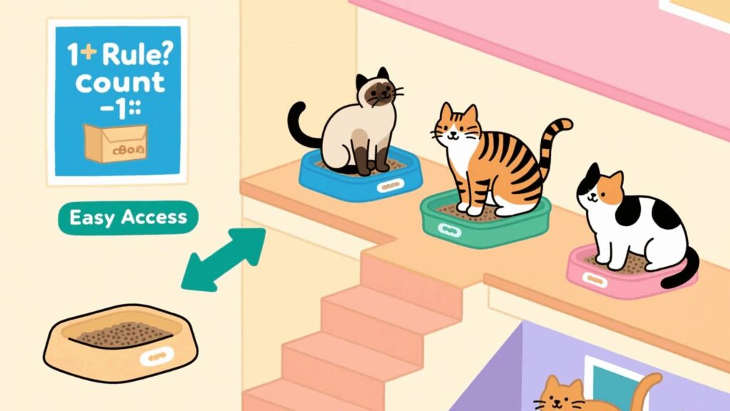 Train Your Cat to Use Multiple Boxes