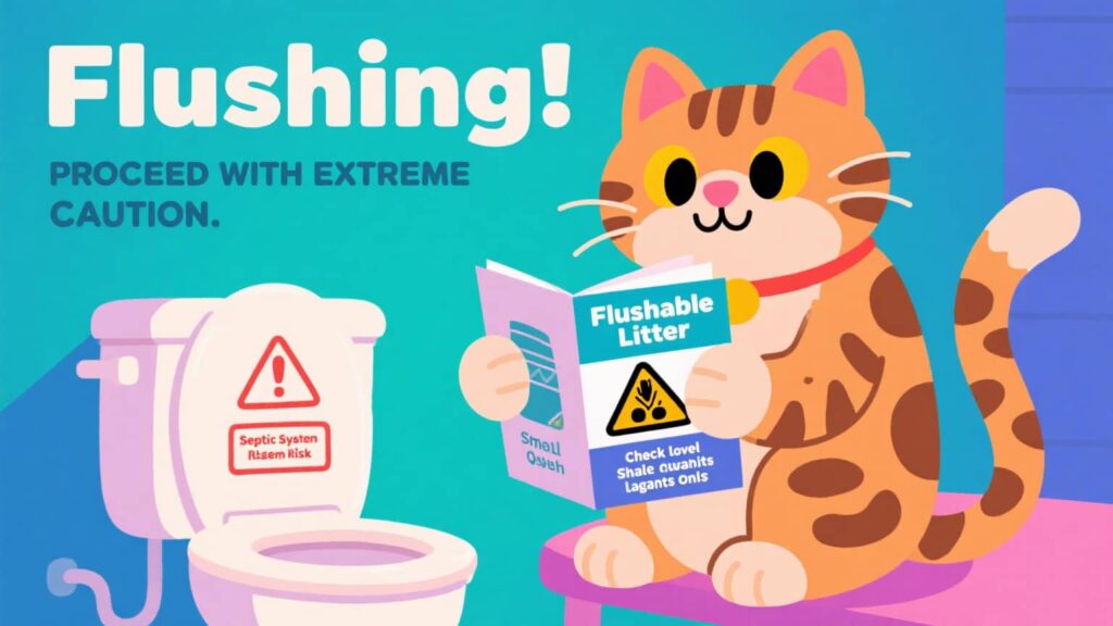 Flushing Litter: Proceed with Caution