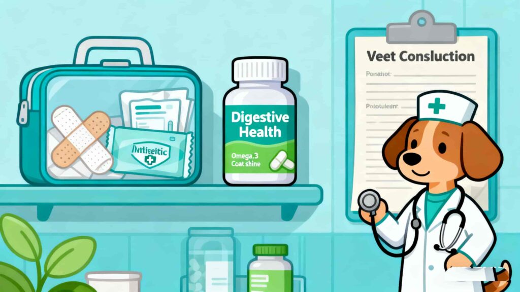 Health: First-Aid Kits and Supplements