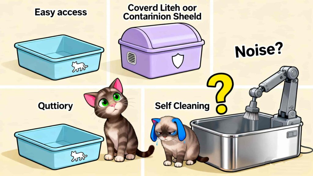 Selecting the Appropriate Litter Box Type