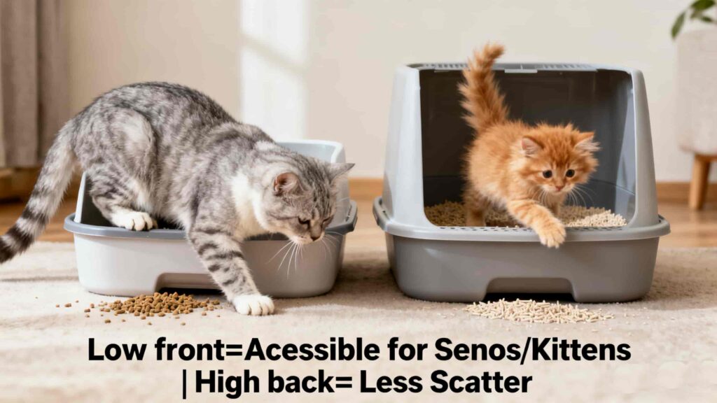 Think About the Litter Box's Height