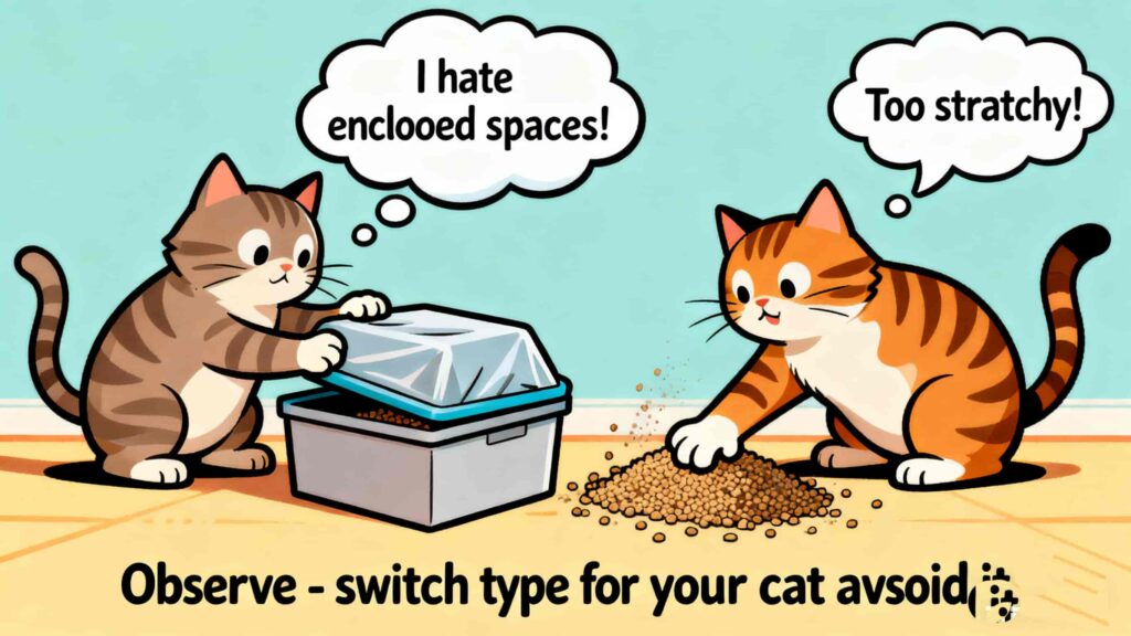 Not Considering Your Cat's Preferences